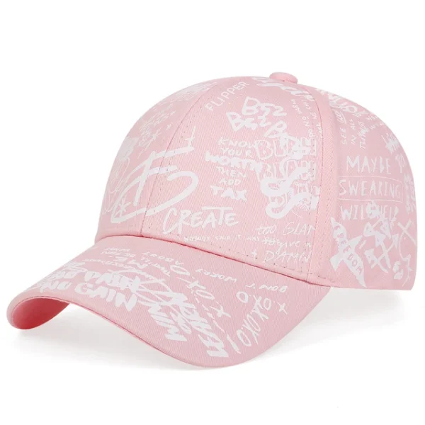 fashion Letter Baseball Cap Graffiti Sun Hip Hop Cap Visor Spring Hat Men Adjustable Snapback Cotton Cap For Women Men Hats - Image 10