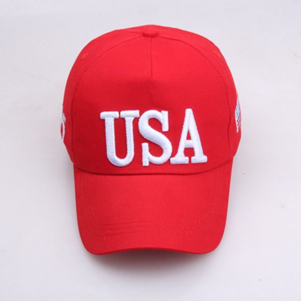 Trump baseball cap Amazon best seller Trump hat US election 3D embroidery USA hat logo embroidery - Image 4