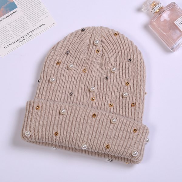 Autumn and winter Korean version wool hat cute fashion solid color knitted hat Fried Dough Twists pullover pointed hat - Image 11
