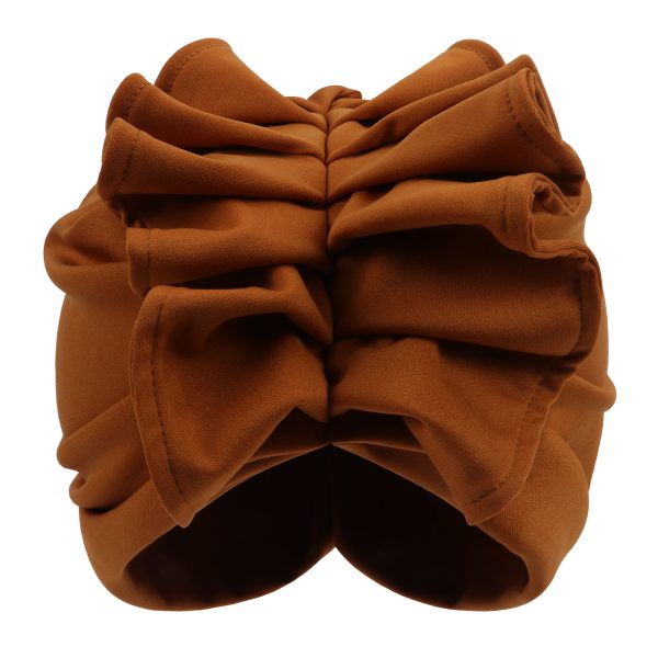 African Lady Head Wraps Soild Color Headscarf Bonnet Cancer Chemo Hat Muslim Turbans  NEW Ruffled Turban Cap for Women - Image 11