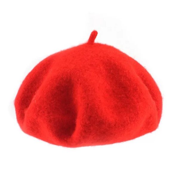 Wool Baby Girl Hat Winter Autumn Kids Beret Hat for Girls Accessories Fashion Baby Cap Infant Stuff 2-8Y - Image 8
