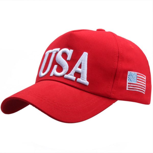 Trump baseball cap Amazon best seller Trump hat US election 3D embroidery USA hat logo embroidery - Image 6