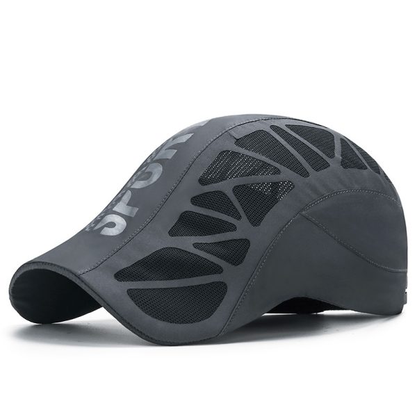 Summer Letter Forward Cap Men's Breathable Mesh Sunshade Quick-Dry Hat Outdoor Sun Protection Baseball Cap - Image 6
