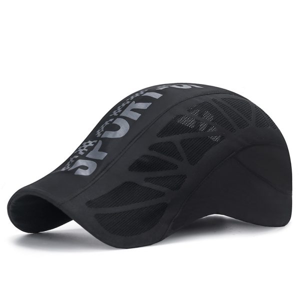 Summer Letter Forward Cap Men's Breathable Mesh Sunshade Quick-Dry Hat Outdoor Sun Protection Baseball Cap - Image 7