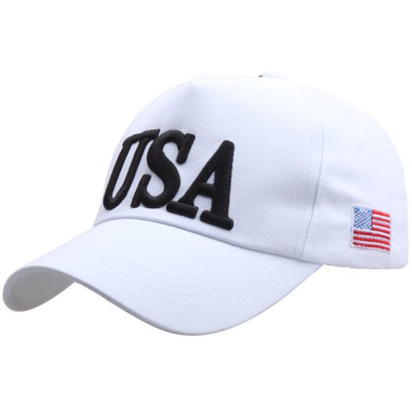 Trump baseball cap Amazon best seller Trump hat US election 3D embroidery USA hat logo embroidery - Image 8