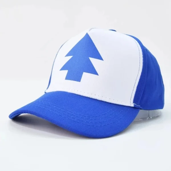 Cartoon Pines Hats Gravity Falls Dipper Baseball Caps Cosplay Accessories Hat Canvas Adjustable Boys Cotton Pine Cap Gift - Image 7