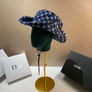 Cowboy hat, outdoor mountaineering trip, rolled edge casual hat