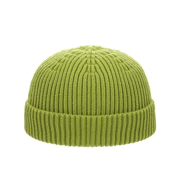 Cold Hat Men's Warm Melon Skin Hat In Autumn And Winter Short Korean Knitted Wool Hat Outdoor Hat Women's Fashion - Image 12