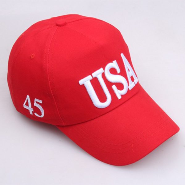 Trump baseball cap Amazon best seller Trump hat US election 3D embroidery USA hat logo embroidery - Image 3
