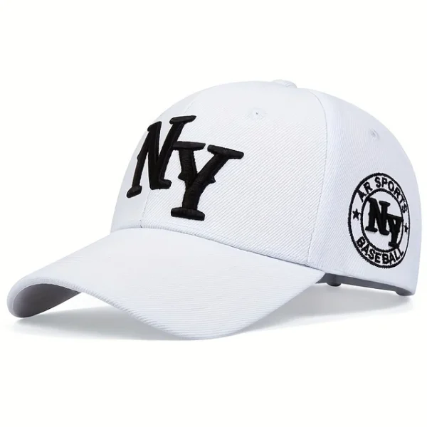 Fashion Letter Embroidery Baseball Cap Hip Hop Snapback Cap Spring Summer Outdoor Sun hat Adjustable Sports Casual Cap Bone - Image 7