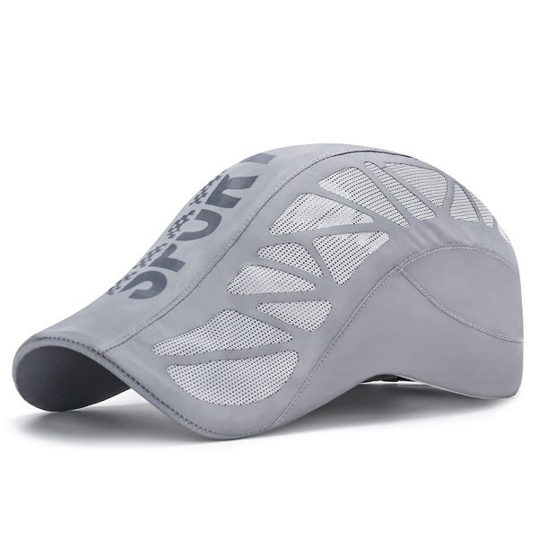 Summer Letter Forward Cap Men's Breathable Mesh Sunshade Quick-Dry Hat Outdoor Sun Protection Baseball Cap - Image 8