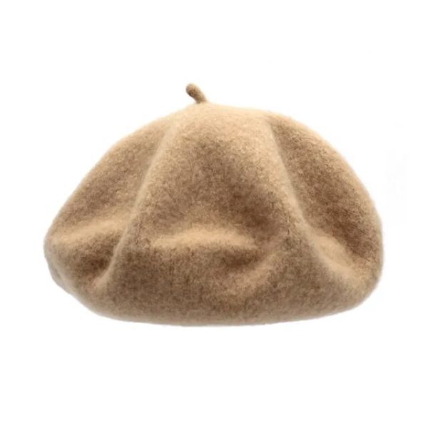 Wool Baby Girl Hat Winter Autumn Kids Beret Hat for Girls Accessories Fashion Baby Cap Infant Stuff 2-8Y - Image 9