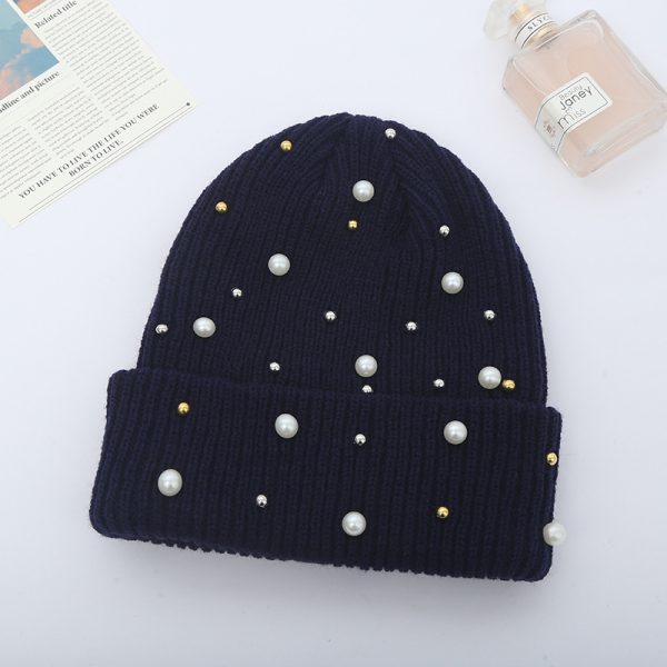 Autumn and winter Korean version wool hat cute fashion solid color knitted hat Fried Dough Twists pullover pointed hat - Image 8