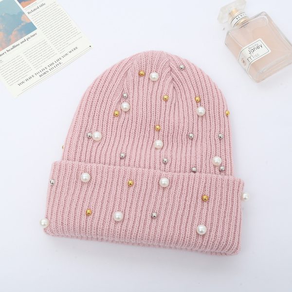 Autumn and winter Korean version wool hat cute fashion solid color knitted hat Fried Dough Twists pullover pointed hat - Image 10