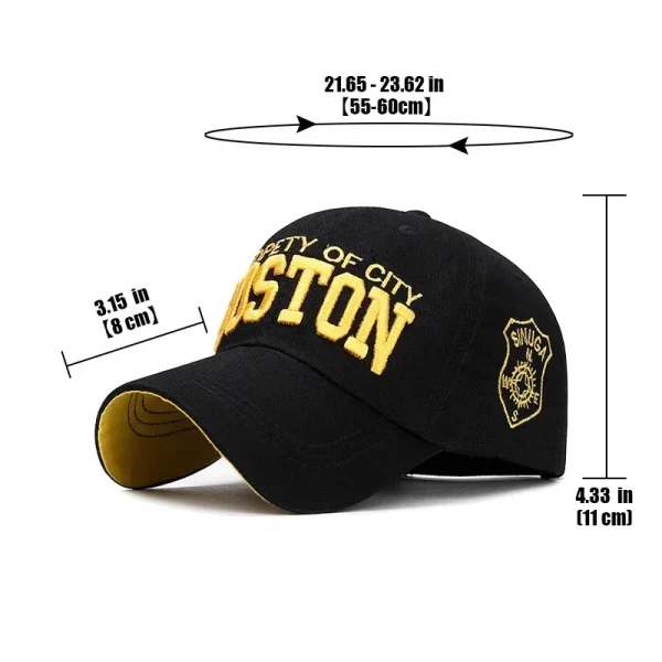 Soft Top Sports Baseball Cap Cotton 3D Embroidery Unisex Snapback Cap Tennis Hat Dad Cap - Image 6