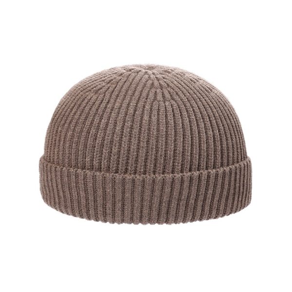 Cold Hat Men's Warm Melon Skin Hat In Autumn And Winter Short Korean Knitted Wool Hat Outdoor Hat Women's Fashion - Image 11